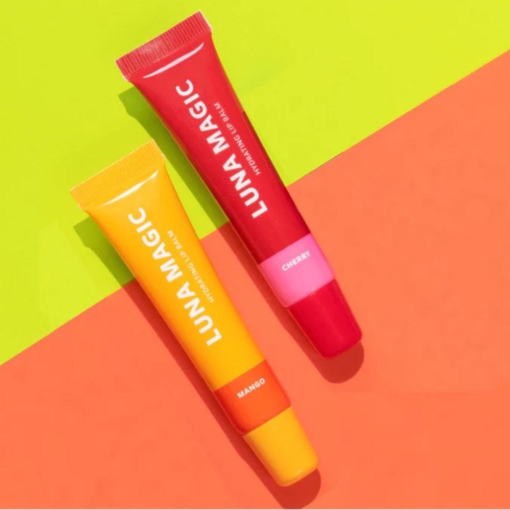 NWT Luna Magic LUSH & PLUSH HYDRATING LIP BALM DUO